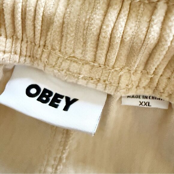 Obey easy cord drawstring corduroy pants - Picture 4 of 5